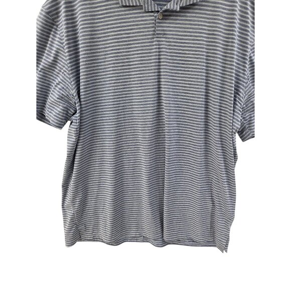 Nike Dri-Fit Men's Polo Shirt Pullover Moisture Wicking Stripes Sz XL Athletic - Picture 2 of 6